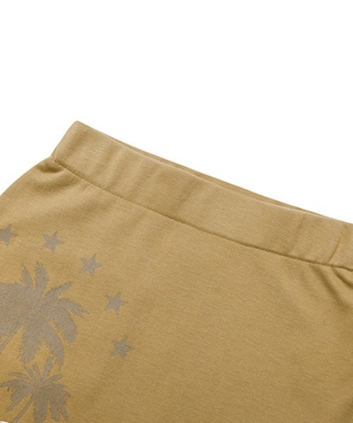 TARGETTO(ターゲット)の「【TARGETTO 】パームツリー ミニ スカート / PALM TREE MINI SKIRT(スカート・レディース・ブラック/ベージュ・1/2)」の22枚目の写真