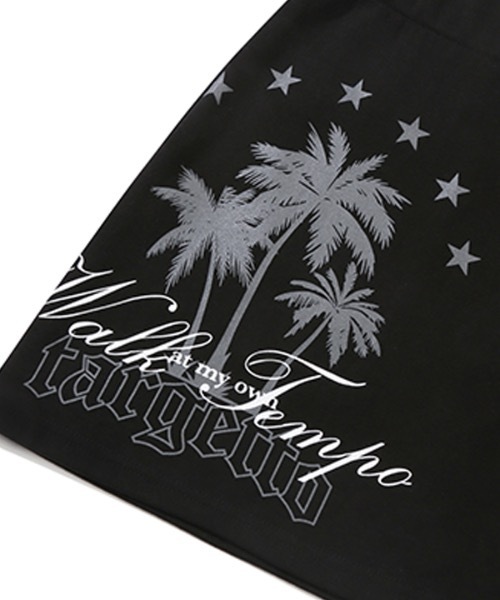 TARGETTO(ターゲット)の「【TARGETTO 】パームツリー ミニ スカート / PALM TREE MINI SKIRT(スカート・レディース・ブラック/ベージュ・1/2)」の20枚目の写真