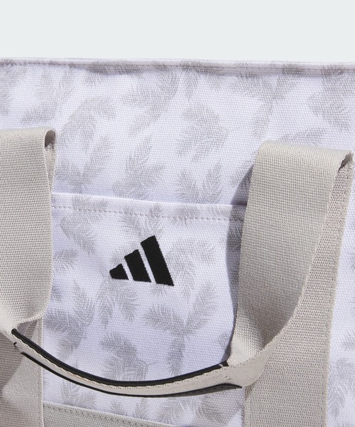 adidas(アディダス)の「パームツリー ラウンドトートバッグ【adidas Golf/アディダスゴルフ】(トートバッグ・メンズ・ホワイト×グレー/ベージュ系その他/ブラック×ホワイト・FREE)」の17枚目の写真