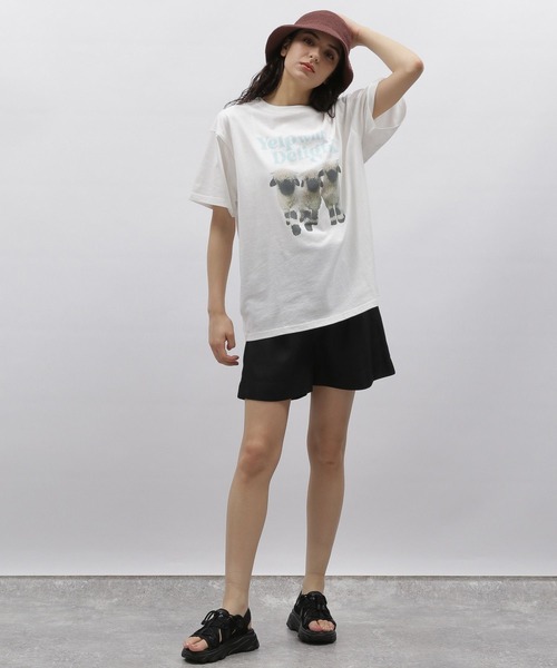 LAKOLE（ラコレ）の「アニマルフォトTEE / 963524（Tシャツ/カットソー