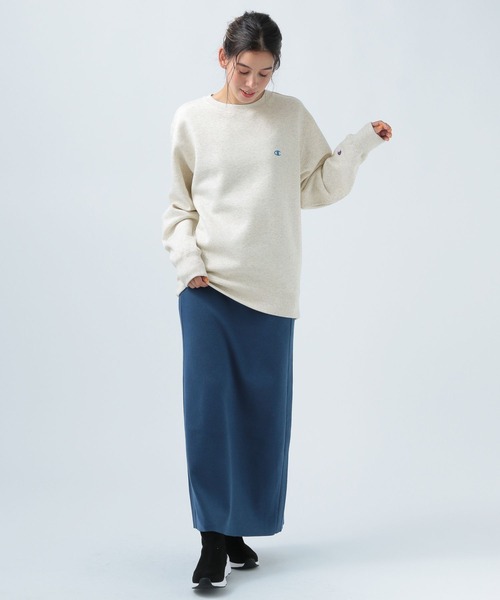 BAYFLOW（ベイフロー）の「ニットリブタイトスカート（スカート・レディース・グレー/ブラック/ブルー・SMALL/MEDIUM）」の5枚目の写真