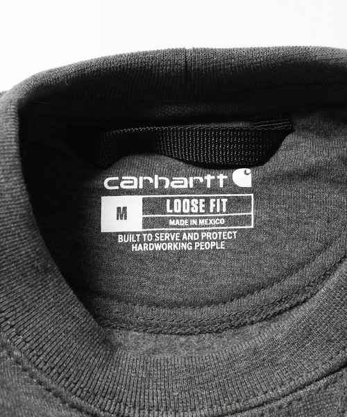 Carhartt（カーハート）の「Carhartt/カーハート Men's Crewneck Pocket Sweatshirt スウェット（スウェット・メンズ・ダークグレー・S/M/L）」の3枚目の写真