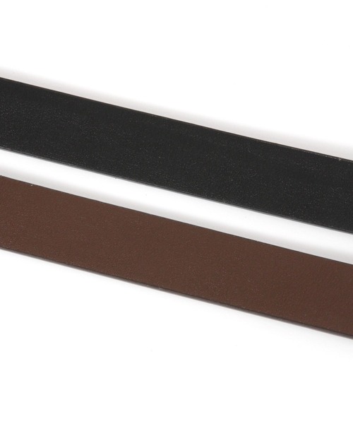 BAYFLOW（ベイフロー）の「ベーシックベルト（ベルト・レディース・ダークブラウン/ブラック・FREE）」の5枚目の写真