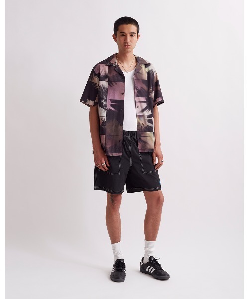 シャツ/ブラウス Disco Print Canty Short Sleeve Shirt