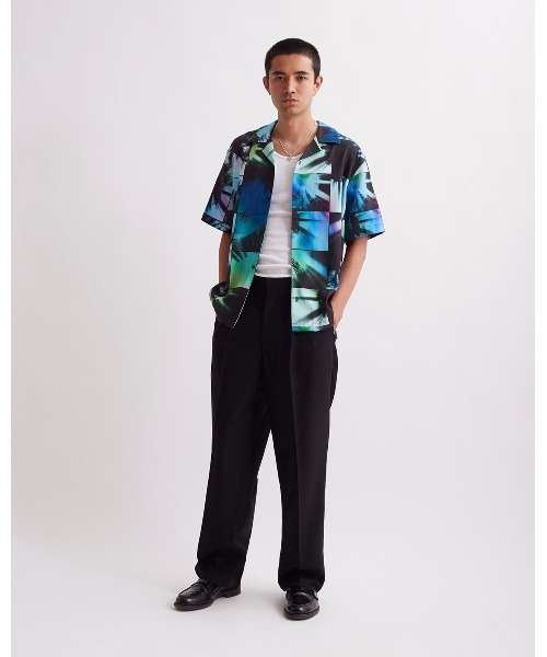 シャツ/ブラウス Disco Print Canty Short Sleeve Shirt
