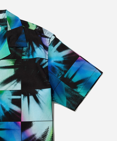 シャツ/ブラウス Disco Print Canty Short Sleeve Shirt