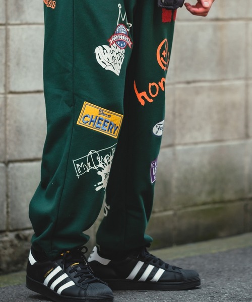 improves（インプローブス）の「ワッペン付き スウェットパンツ（スウェットパンツ・メンズ・ブラック/グリーン/オートミール・LARGE/MEDIUM）」の16枚目の写真