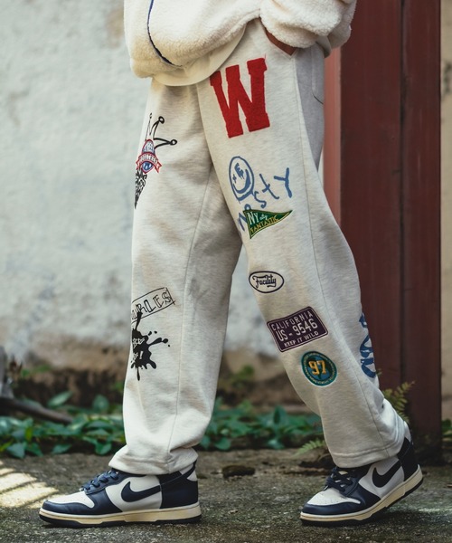 improves（インプローブス）の「ワッペン付き スウェットパンツ（スウェットパンツ・メンズ・ブラック/グリーン/オートミール・LARGE/MEDIUM）」の10枚目の写真