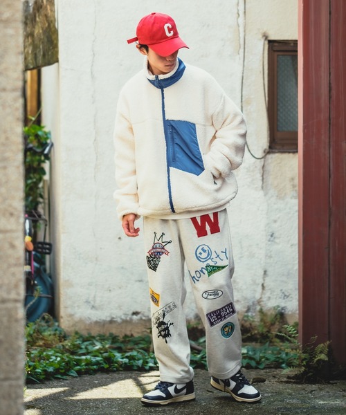 improves（インプローブス）の「ワッペン付き スウェットパンツ（スウェットパンツ・メンズ・ブラック/グリーン/オートミール・LARGE/MEDIUM）」の13枚目の写真