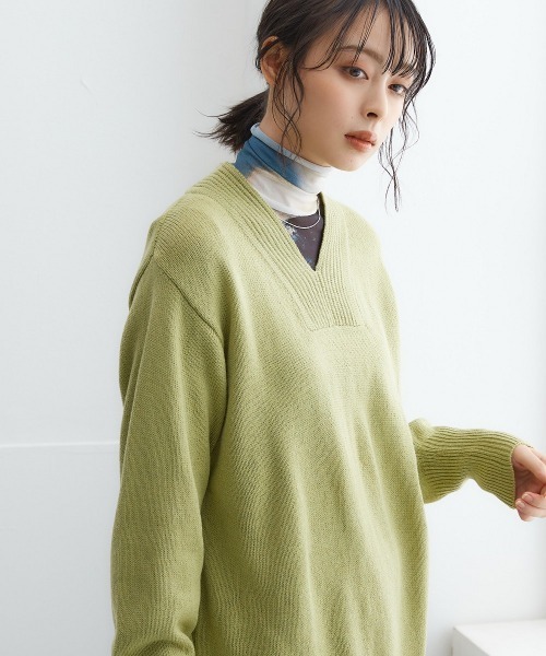 nissen（ニッセン）の「２点セット（シアートップス+キャミワンピース）（ワンピース・レディース・ブラック/ネイビー/モカ/ブラック系/ベージュ系・LL/M/S/L）」の6枚目の写真