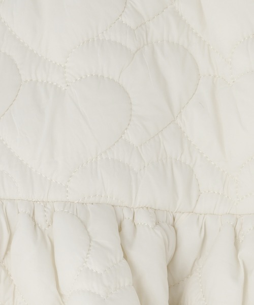 LOWRYS FARM（ローリーズファーム）の「キルティングミディスカート　981564（スカート・キッズ・ホワイト/ブラック・150cm/160cm）」の6枚目の写真