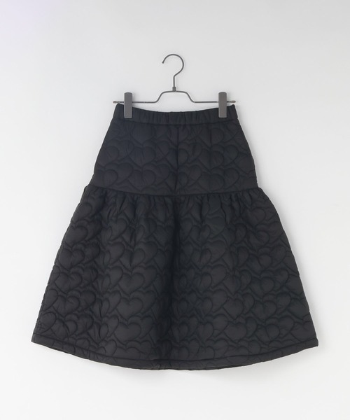 LOWRYS FARM（ローリーズファーム）の「キルティングミディスカート　981564（スカート・キッズ・ホワイト/ブラック・150cm/160cm）」の20枚目の写真