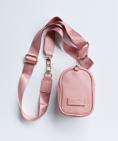 LAC-VERT（ラック・ヴェール）の「【推し活】取り外し可能クリアショルダーぬいぐるみポーチ/スマホストラップ（スマホグッズ・レディース・パープル/ダークグレー/ピンク/ベージュ/グリーン/ブルー/イエロー・FREE）」の19枚目の写真