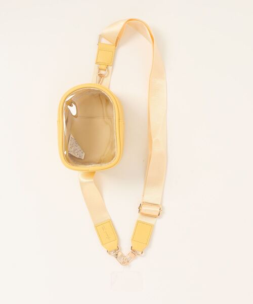 LAC-VERT（ラック・ヴェール）の「【推し活】取り外し可能クリアショルダーぬいぐるみポーチ/スマホストラップ（スマホグッズ・レディース・パープル/ダークグレー/ピンク/ベージュ/グリーン/ブルー/イエロー・FREE）」の13枚目の写真