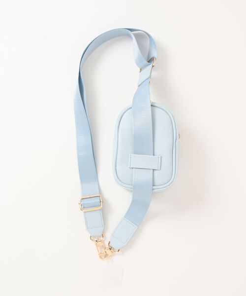 LAC-VERT（ラック・ヴェール）の「【推し活】取り外し可能クリアショルダーぬいぐるみポーチ/スマホストラップ（スマホグッズ・レディース・パープル/ダークグレー/ピンク/ベージュ/グリーン/ブルー/イエロー・FREE）」の15枚目の写真