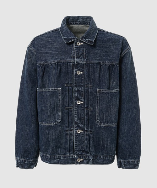 PORTER CLASSIC(ポータークラシック)の「STEINBECK DENIM JACKET(デニムジャケット・メンズ・ネイビー・M/L)」の1枚目の写真