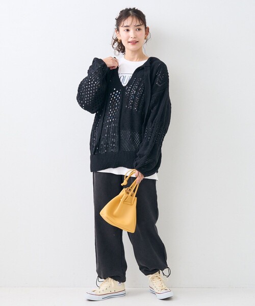 FREAK'S STORE(フリークスストア)の「ヴィンテージ スウェットパンツ/イージーパンツ(スウェットパンツ・レディース・ネイビー/チャコール・フリ-)」の12枚目の写真