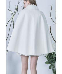Riu（リウ）の「Brushed back cape coat（ポンチョ）」 - WEAR