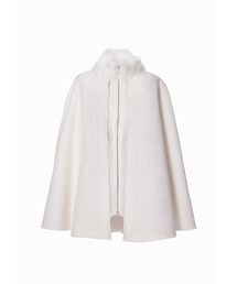 Riu（リウ）の「Brushed back cape coat（ポンチョ）」 - WEAR