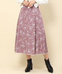 ミッシュマッシュ日本製 S サイズ　フラワープリント フレアスカート ピンク MISCH MASCH（ミッシュマッシュ）の「サマーフラワースカート