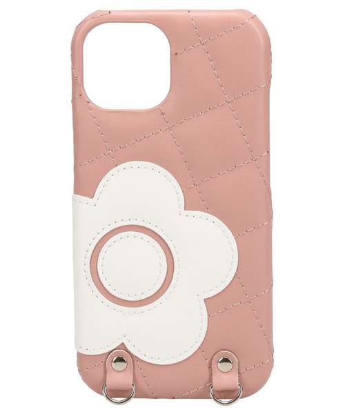 【MARY QUANT】キルトレザースリングケース iPhone 15 / iPhone 14 / iPhone 13 兼用スマホショルダーケース(スマホケース/カバー)|MARY QUANT(マリークヮント) 【MARY QUANT】キルトレザースリングケース iPhone 15 / iPhone 14 / iPhone 13 兼用スマホショルダーケース(スマホケース/カバー)|MARY QUANT(マリークヮント)