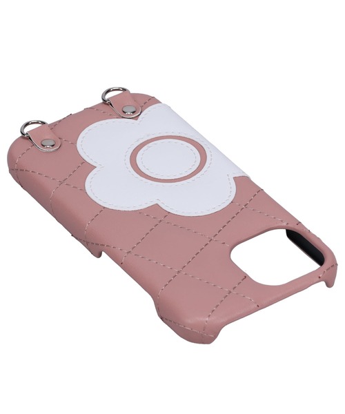 【MARY QUANT】キルトレザースリングケース iPhone 15 / iPhone 14 / iPhone 13 兼用スマホショルダーケース(スマホケース/カバー)|MARY QUANT(マリークヮント) 【MARY QUANT】キルトレザースリングケース iPhone 15 / iPhone 14 / iPhone 13 兼用スマホショルダーケース(スマホケース/カバー)|MARY QUANT(マリークヮント)