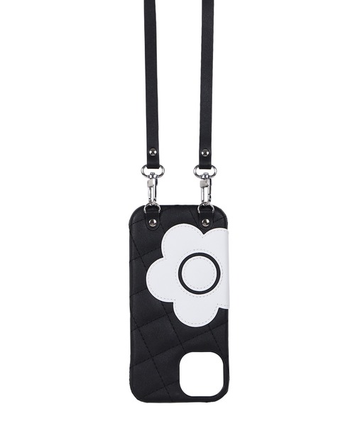 【MARY QUANT】キルトレザースリングケース iPhone 15 / iPhone 14 / iPhone 13 兼用スマホショルダーケース(スマホケース/カバー)|MARY QUANT(マリークヮント) 【MARY QUANT】キルトレザースリングケース iPhone 15 / iPhone 14 / iPhone 13 兼用スマホショルダーケース(スマホケース/カバー)|MARY QUANT(マリークヮント)