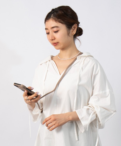 【MARY QUANT】キルトレザースリングケース iPhone 15 / iPhone 14 / iPhone 13 兼用スマホショルダーケース(スマホケース/カバー)|MARY QUANT(マリークヮント) 【MARY QUANT】キルトレザースリングケース iPhone 15 / iPhone 14 / iPhone 13 兼用スマホショルダーケース(スマホケース/カバー)|MARY QUANT(マリークヮント)