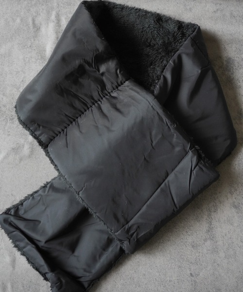 Port（ポート）の「ナイロン 裏ボア マフラー #_（マフラー・メンズ・カーキ/ブラック・FREE）」の11枚目の写真