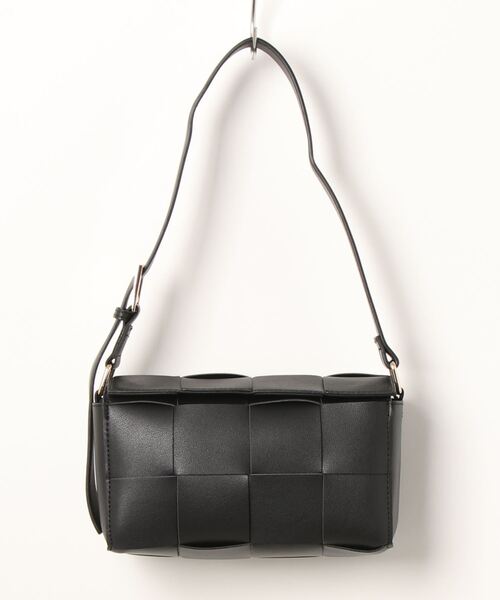AMERICAN HOLIC(アメリカンホリック)の「編み込みBOXショルダーBAG(ショルダーバッグ・レディース・ブラック/ブラウン・FREE)」の7枚目の写真
