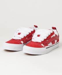 VANS ヴァンズ KNU SKOOL ニュースクール VN0009QCRED MEGA CHK RED