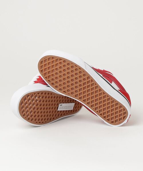 VANS ヴァンズ KNU SKOOL ニュースクール VN0009QCRED MEGA CHK RED（スニーカー）｜VANS（バンズ）