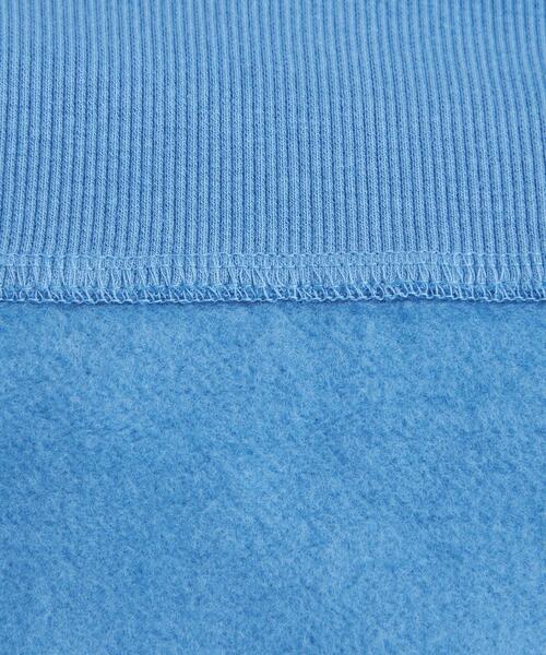 green label relaxing（グリーンレーベルリラクシング）の「GIZA ウラキモウ ハイネック プルオーバー カットソー（スウェット・レディース・ライトブルー/ホワイト/ブラック・FREE）」の17枚目の写真