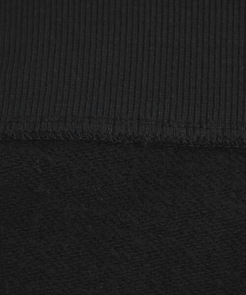 green label relaxing（グリーンレーベルリラクシング）の「GIZA ウラキモウ ハイネック プルオーバー カットソー（スウェット・レディース・ライトブルー/ホワイト/ブラック・FREE）」の21枚目の写真