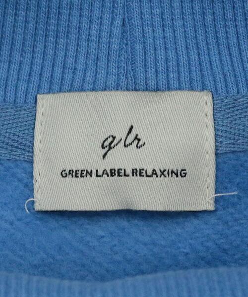 green label relaxing（グリーンレーベルリラクシング）の「GIZA ウラキモウ ハイネック プルオーバー カットソー（スウェット・レディース・ライトブルー/ホワイト/ブラック・FREE）」の22枚目の写真
