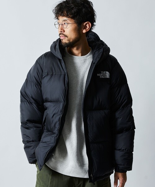 THE NORTH FACE（ザノースフェイス）の「THE NORTH FACE/ザノースフェイス Nuptse Hoodie / ヌプシフーディー / ND92331（ダウンジャケット/コート・メンズ・ブラック/ブラウン/オリーブ・X-LARGE/LARGE/MEDIUM/XX-LARGE/SMALL）」の5枚目の写真