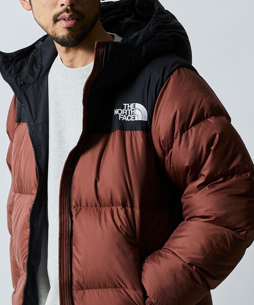 THE NORTH FACE（ザノースフェイス）の「THE NORTH FACE/ザノースフェイス Nuptse Hoodie / ヌプシフーディー / ND92331（ダウンジャケット/コート・メンズ・ブラック/ブラウン/オリーブ・X-LARGE/LARGE/MEDIUM/XX-LARGE/SMALL）」の21枚目の写真