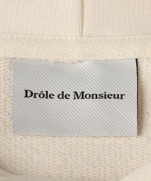 Drole De Monsieur(ドロール ド ムッシュ)の「<DROLE DE MONSIEUR> ワゴン バー フーディー(パーカー・メンズ・クリーム・M/L)」の10枚目の写真