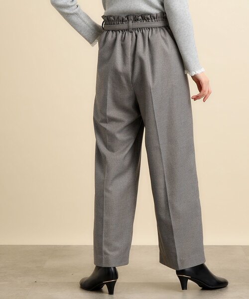 grove（グローブ）の「◆ハウンドトゥースベルトパンツ（その他パンツ・レディース・ライトグレー系1/ブラック系1・01/02/03/04/05）」の13枚目の写真