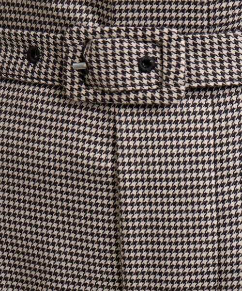 grove（グローブ）の「◆ハウンドトゥースベルトパンツ（その他パンツ・レディース・ライトグレー系1/ブラック系1・01/02/03/04/05）」の10枚目の写真