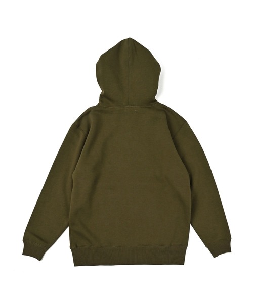 NOTHINKER（ノーシンカー）の「BIG BASS HUNTING BITE Hoodie（パーカー・メンズ・オリーブ/グレー系その他/レッド・LARGE/MEDIUM/X-LARGE）」の12枚目の写真