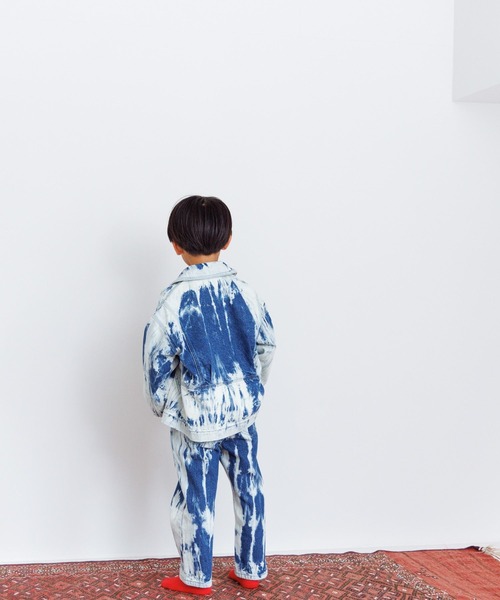 LOWRYS FARM(ローリーズファーム)の「デニムカバーオール 993723(デニムジャケット・キッズ・ブルー/ケミカルウォッシュ・130cm/110cm/150cm/120cm/140cm)」の19枚目の写真