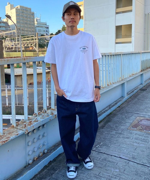 BILLABONG(ビラボン)の「BILLABONG/ビラボン 半袖Tシャツ バックプリント クルーネック BE011-205(Tシャツ/カットソー・メンズ・ホワイト/セージグリーン/ブラック・S/M/L/XL/2XL)」の5枚目の写真