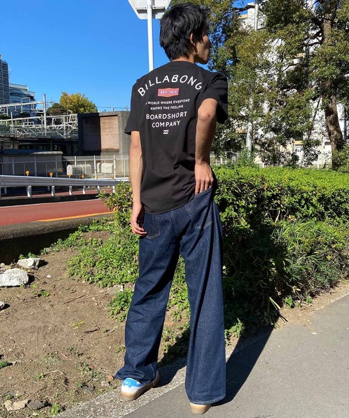 BILLABONG(ビラボン)の「BILLABONG/ビラボン 半袖Tシャツ バックプリント クルーネック BE011-205(Tシャツ/カットソー・メンズ・ホワイト/セージグリーン/ブラック・S/M/L/XL/2XL)」の12枚目の写真