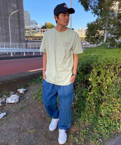 BILLABONG(ビラボン)の「BILLABONG/ビラボン 半袖Tシャツ バックプリント クルーネック BE011-205(Tシャツ/カットソー・メンズ・ホワイト/セージグリーン/ブラック・S/M/L/XL/2XL)」の17枚目の写真