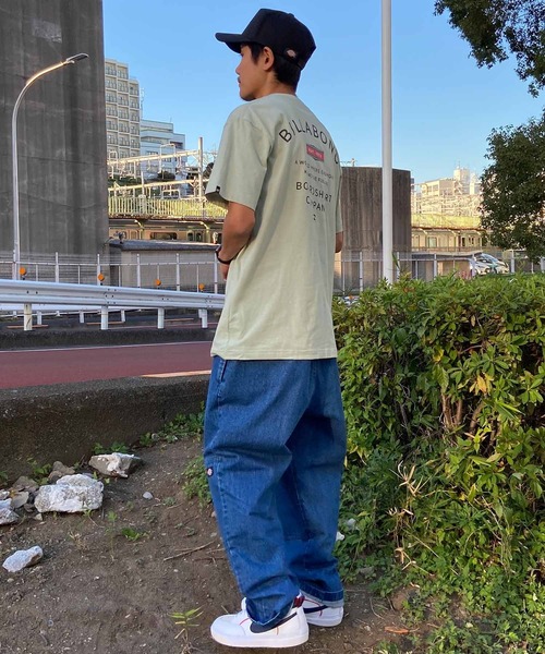 BILLABONG(ビラボン)の「BILLABONG/ビラボン 半袖Tシャツ バックプリント クルーネック BE011-205(Tシャツ/カットソー・メンズ・ホワイト/セージグリーン/ブラック・S/M/L/XL/2XL)」の18枚目の写真
