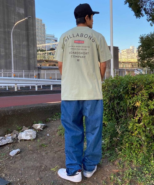 BILLABONG(ビラボン)の「BILLABONG/ビラボン 半袖Tシャツ バックプリント クルーネック BE011-205(Tシャツ/カットソー・メンズ・ホワイト/セージグリーン/ブラック・S/M/L/XL/2XL)」の19枚目の写真