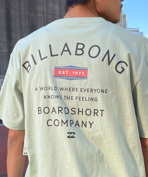 BILLABONG(ビラボン)の「BILLABONG/ビラボン 半袖Tシャツ バックプリント クルーネック BE011-205(Tシャツ/カットソー・メンズ・ホワイト/セージグリーン/ブラック・S/M/L/XL/2XL)」の21枚目の写真