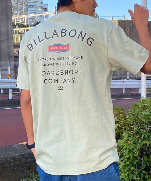 BILLABONG(ビラボン)の「BILLABONG/ビラボン 半袖Tシャツ バックプリント クルーネック BE011-205(Tシャツ/カットソー・メンズ・ホワイト/セージグリーン/ブラック・S/M/L/XL/2XL)」の16枚目の写真