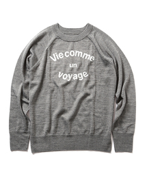 BEAMS LIGHTS Men's | BEAMS LIGHTS / メッセージクルーネックニット(ニット/セーター)